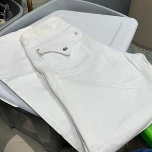 GAP White Jeans Size 14